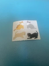 Vintage Mrs Grossman’s Kittens Sticker Module