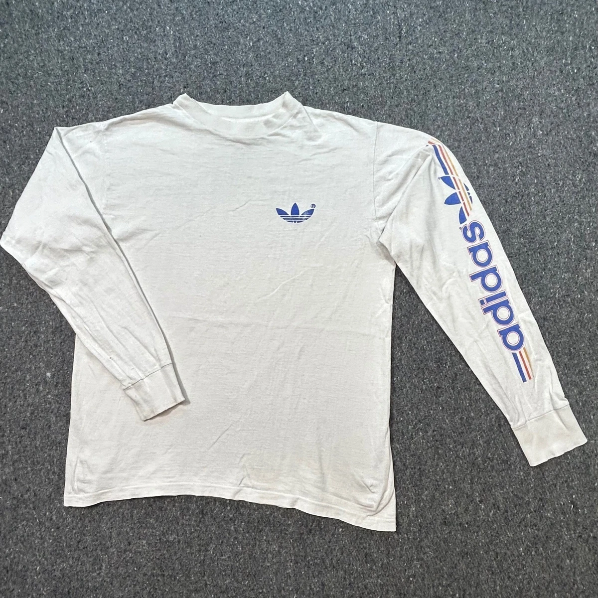 adidas Cotton Long Sleeve Vintage T-Shirts for Men for sale | eBay