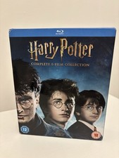 Warner Bros Harry Potter 8-Film Collection Blu-ray Box Set with Extras