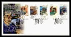 DR WHO 1996 NEW ZEALAND FDC RESCUE SERVICES CACHET COMBO $1.80 M71895