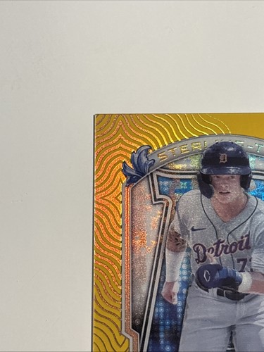 Max Clark 2024 Bowman Sterling Sterling Tek Gold /50 #ST-8 KG - Picture 5 of 7