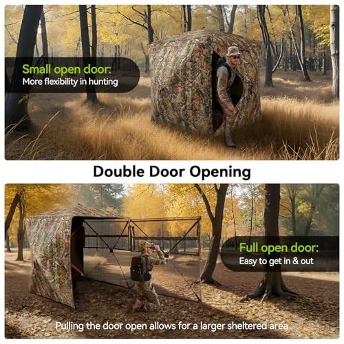  Hunting Blind 270°/360° See Through, Pop Up 2-3 Person(270° See Through)
