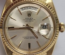 Rolex Day Date 1803 President  Pie Pan