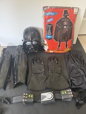 Star Wars Deluxe Darth Vader Costume Child Large 12-14 Incomplete
