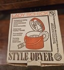 Vintage Lady Schick Model 327 Dryer With Brush Attachments And Red Travel Case — photo 1
