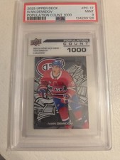 2025-26 Upper Deck Series One Pop Count 1000 PC-17 DEMIDOV PSA 9!