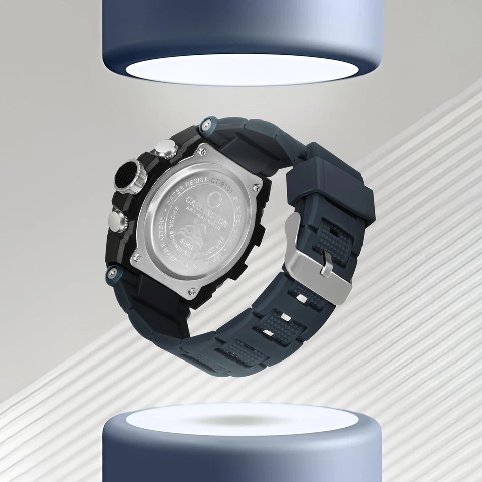 Relojes deportivos analógicos-digitales serie Endurance para hombre y niño con alarma, parada Foto 2 de 4
