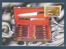 carte 1er jour portraits régions France à vivre la coutellerie  63  Thiers  2004