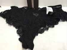 Simone Perele Celeste Lace Black Panties French Size 4 New in box