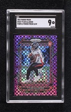 2022 Panini Prizm Rookies Purple Power 5/49 Tyler Allgeier #344 SGC 9 MINT 15ik