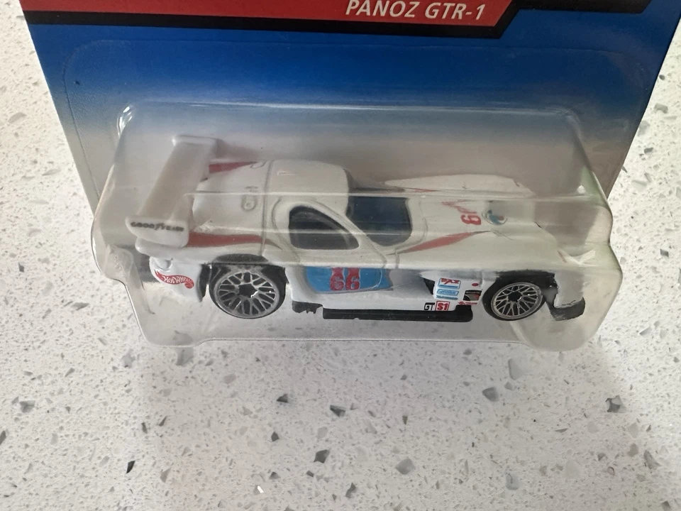1998 Hot Wheels #657 First Edition #19 Panoz GTR-1 black interior - Image 2 of 3
