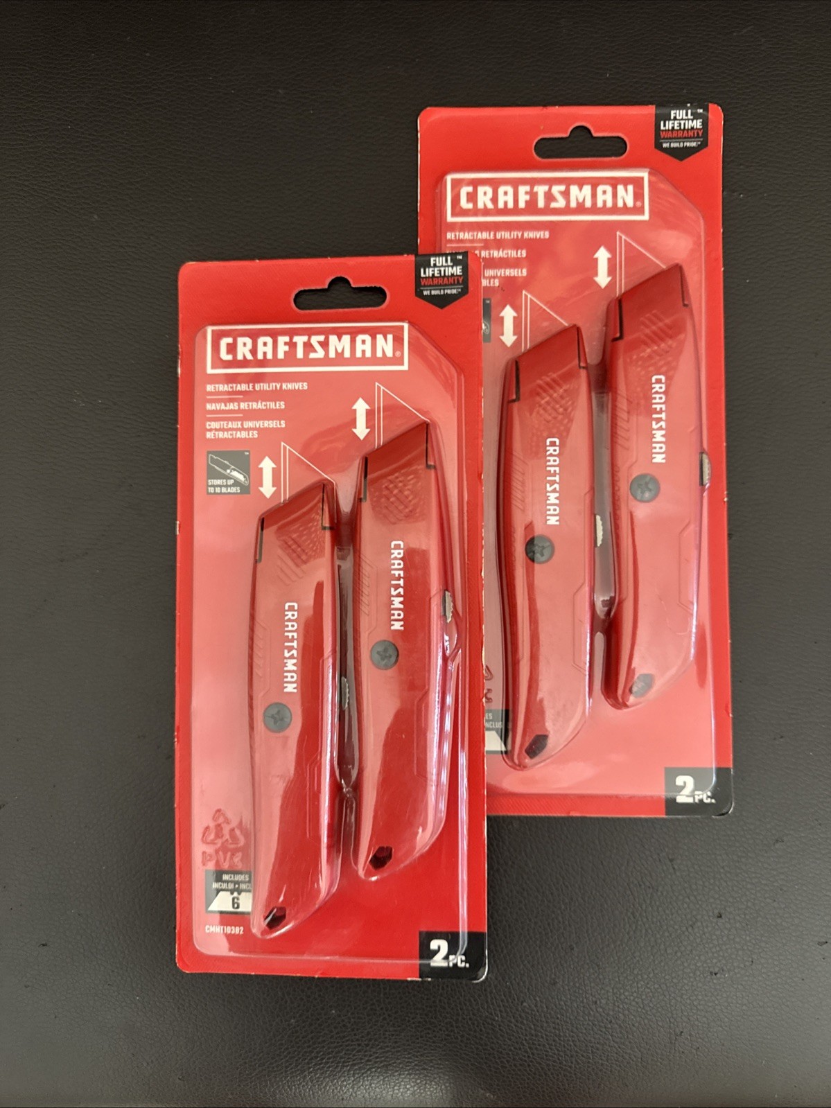 - Red, 2pack Of 2 Includes 6 Blades Each Pk