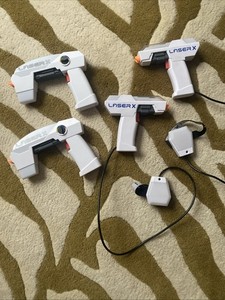 Laser x Two Players Laser Gaming Set (88016) 2 Sets 4 Laser Blasters