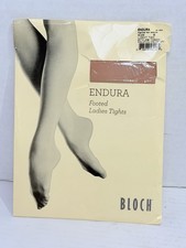 Bloch Endura Footed Dance Tights Adult Size B Light Tan T0920L New