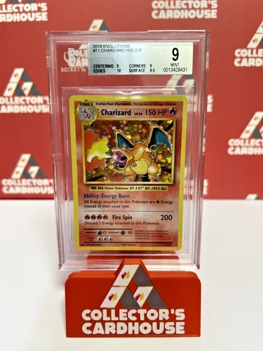 Charizard | 11/108 | Beckett 9 | XY-Evolutions Holo | G20