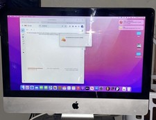Apple iMac 21.5" All-in-One Desktop Silver Built-in Wi-Fi Speakers Camera