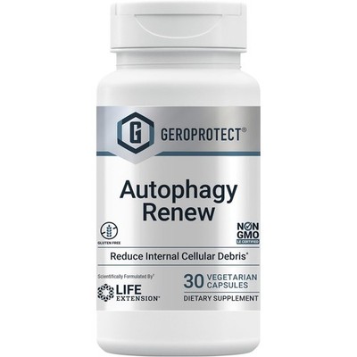 Life Extension GEROPROTECT Autophagy Renew,Cellular Health Support,30VegCaps