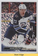 2022-23 Upper Deck Series 1 Speckled Rainbow Foil Mason Appleton #193 READ 0o4i