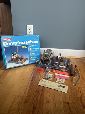 Wilesco 00020 Dampfmaschine D20 New OVP w/box