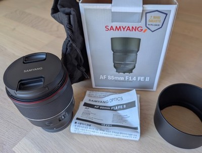 Samyang AF 85mm F1.4 FE II, Sony E-Mount, Portraitobjektiv, aktuelle Firmware v3