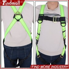 Findmall High Quality Fall Protection Full Body Safety Harness 5Points 1D Ring