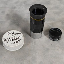 Vintage Meade 26mm LP Super Plossl 1.25 Telescope Eyepiece Japan Orion VP Filter