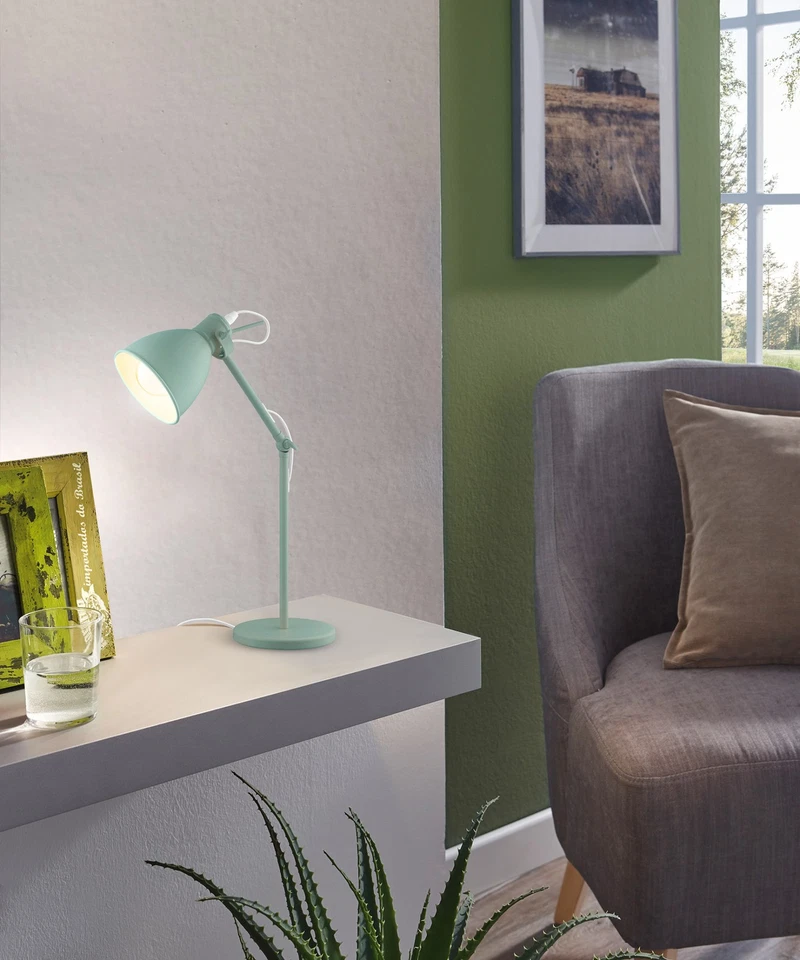 Eglo 204085A Priddy 17" Tall Arc Desk Lamp - Image 4 of 4