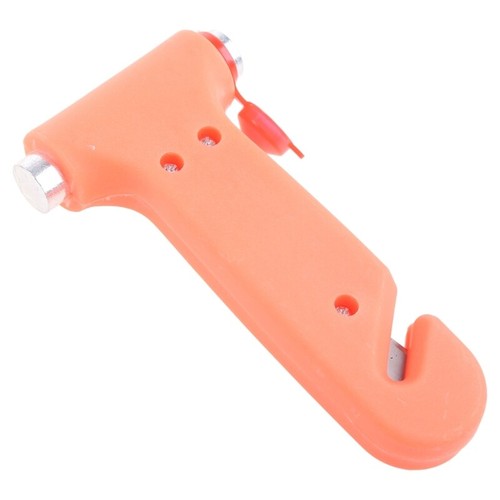 2 in 1 Car Escape Glass Window Breaker Emergency Hammer Seat Belt Cutter Tool - Picture 5 of 21