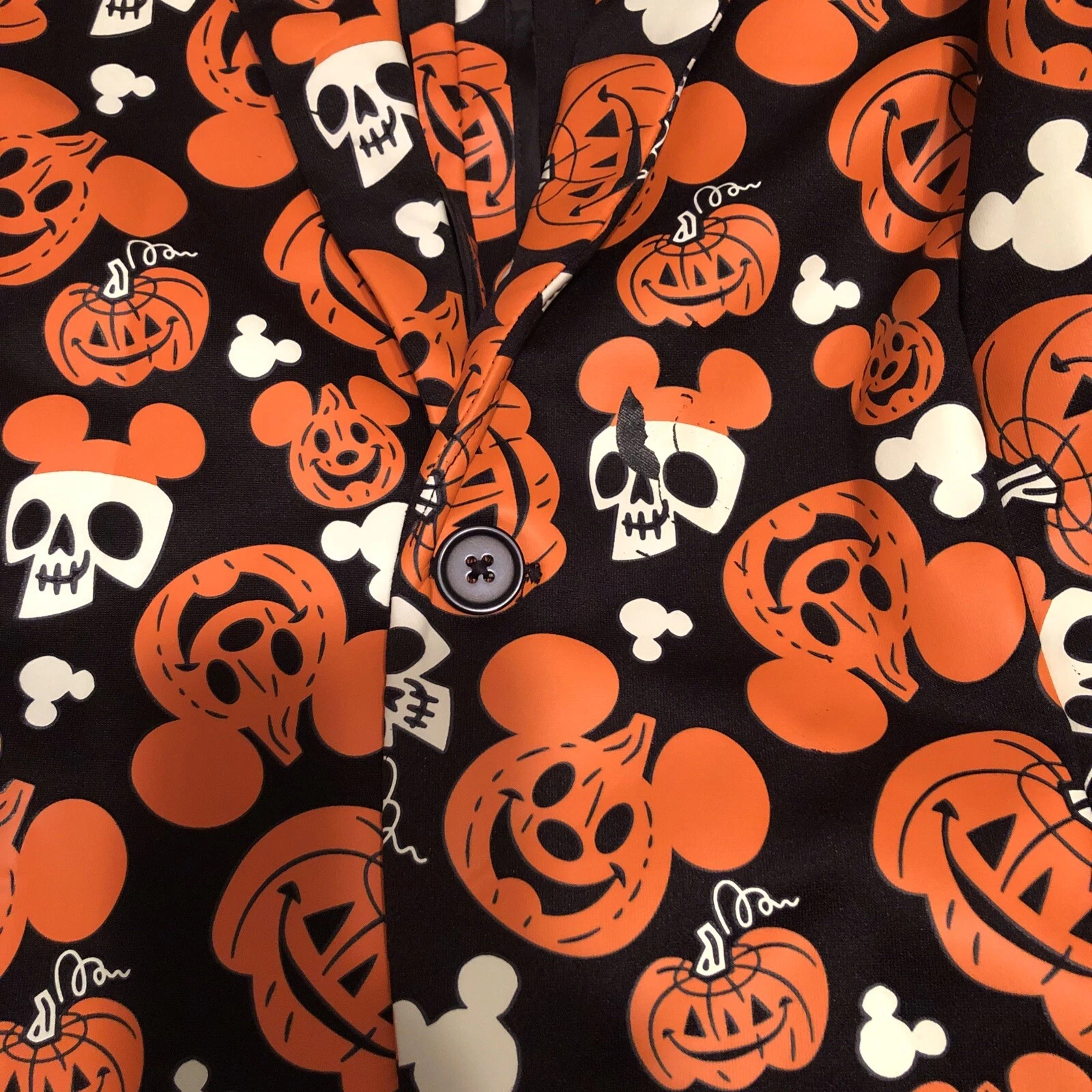 Mickey Mouse Halloween Suit Jacket Blazer