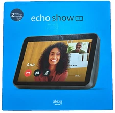 Amazon Echo Show 8 (2nd Gen) Smart Display Speaker - Charcoal
