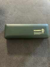 Vintage Hohner Super Chromonica 270 Harmonica w/Case Key of C Germany NICE