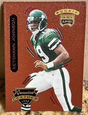 Playoff Contenders Leather Keyshawn Johnson #59 Trading Card 1996