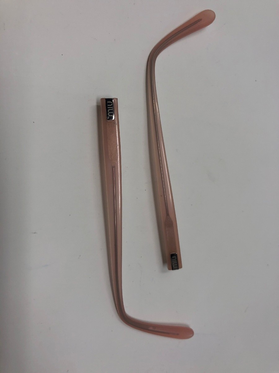 miu miu 専用 Authentic Temple Replacement PARTS Miu Miu VMU 11B 0BG 135mm