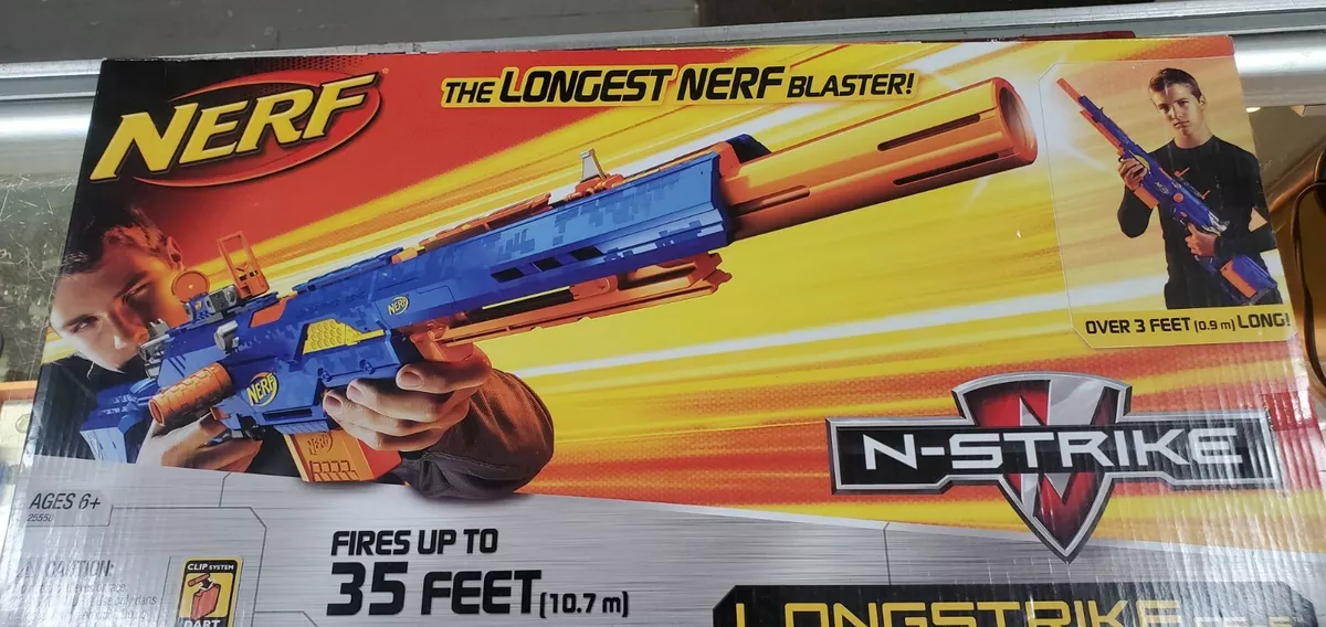  Nerf N-Strike Longstrike CS-6 Dart Blaster