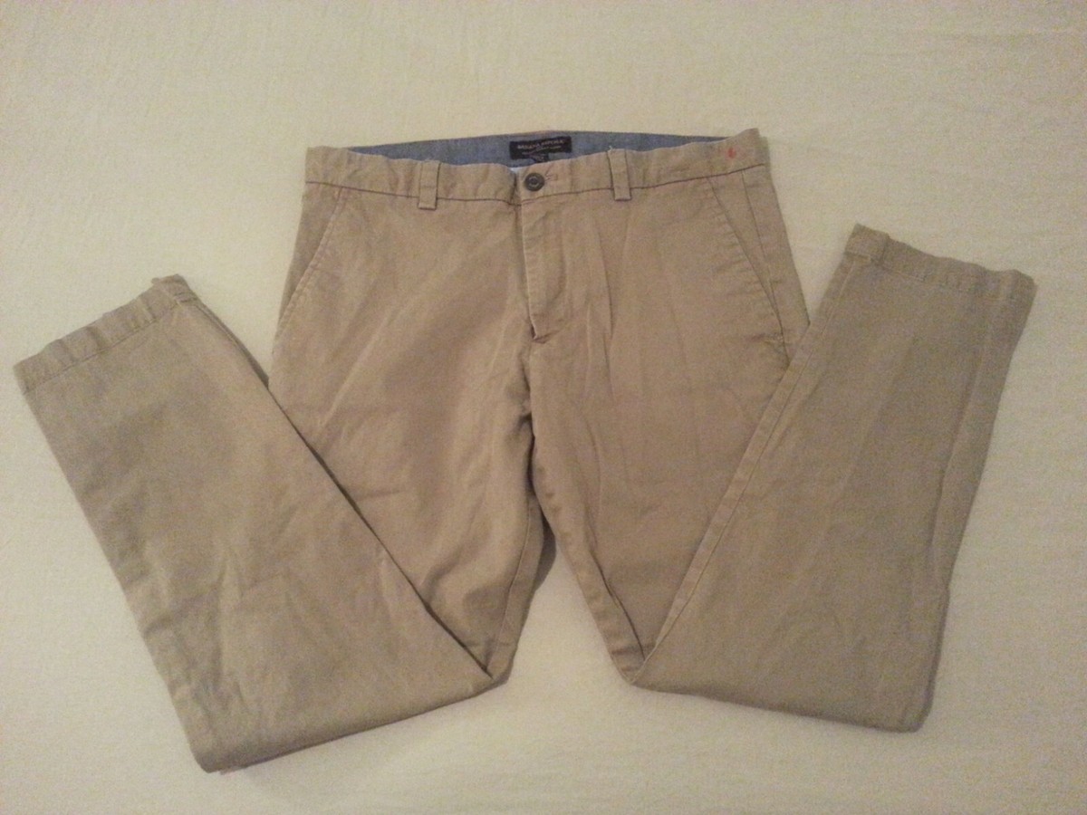 Pantalon Habillé Homme Banana Republic - Lin Beige - Taille 30x33 - Neuf Sans étiquette