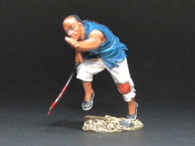 TEAM MINIATURES CHINESE BOXER REBELLION PGBX6004 CHINESE BOXER ATTACKING #1