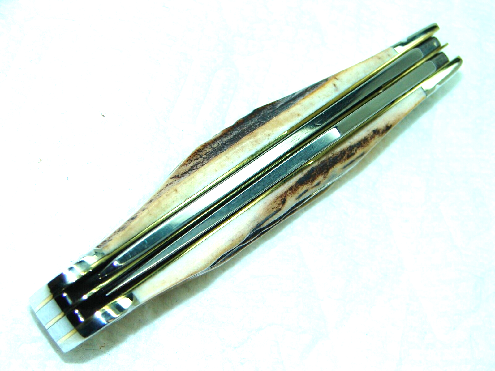 CASE XX USA,2011, 5254 TRAPPER KNIFE, BOMB SHIELD SUPER STAG, SCARCE