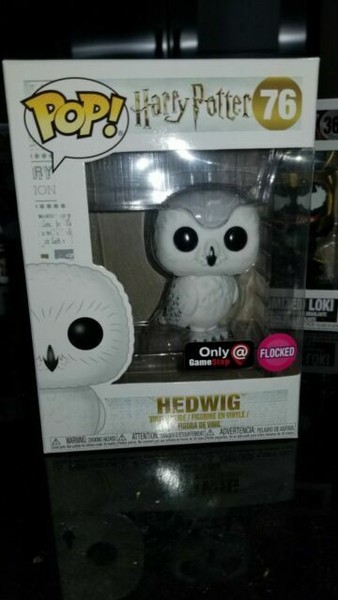 flocked hedwig funko pop