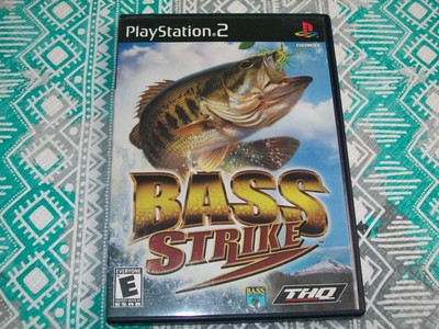 Bass Strike Sony Playstation 2 Ps2 W Case Fishing Game Ebay