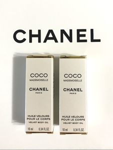 chanel coco mademoiselle velvet body oil