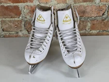 Jackson Freestyle Ice Skate - White Junior Size 2
