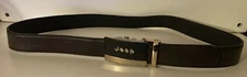 Jeep Belt and Belt Buckle 46’ Brown/Black Reversible Genuine Leather