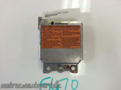 2004 04 NISSAN MAXIMA SUPPLEMENTAL SAFETY RESTRAINT SYSTEM SRS MODULE 988207Y100