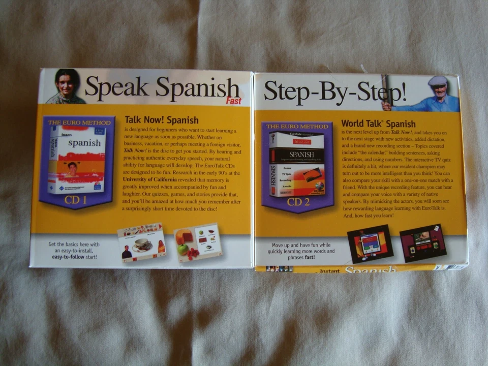Instant Immersion - Spanish 2 CD-ROM Set, Dual Platform PC/MAC, EURO Method - Image 4 of 4