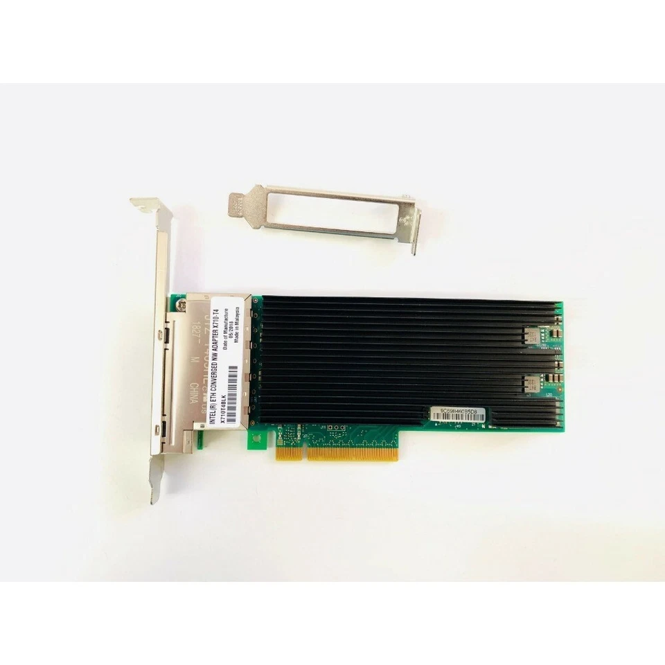 Intel X710T4 Ethernet Converged Network Adapter X710-T4 10Gigabit Card X710T4BLK - Image 3 of 4