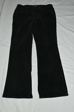 Vintage 1990's TILT BLACK VELVET Women's 11 Lace front Pants EUC