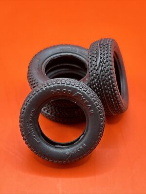 1963 Corvette Stingray AMT Goodyear FR78 Polysteel Tires Model Parts 1:25 New 9