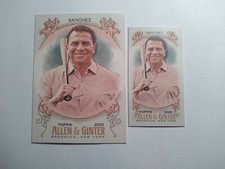 2021 Topps Allen & Ginter Jesse Sanchez MINI A&G Back SP + Base Reporter
