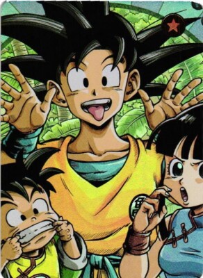 SON GOKU DRAGON BALL Holographic Custom Art DRAGONBALL Z Collectible Anime Card