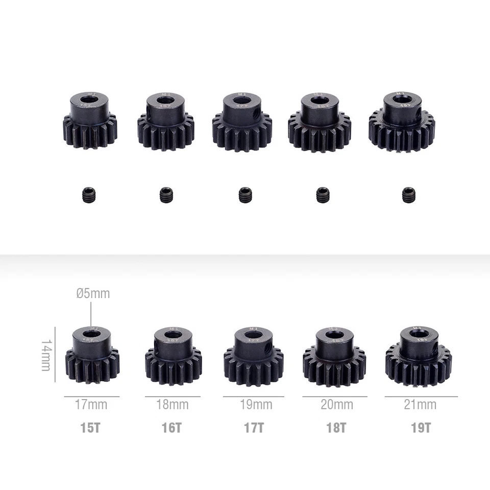 Motorritzel Ritzel Zahnrad Modelbau RC Modul 1 diverse Größen für Auto Boot Heli - Bild 4 von 4